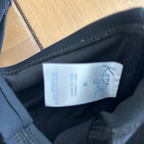 Kona Sol Black One-Shoulder Bikini - Picture 3 of 3